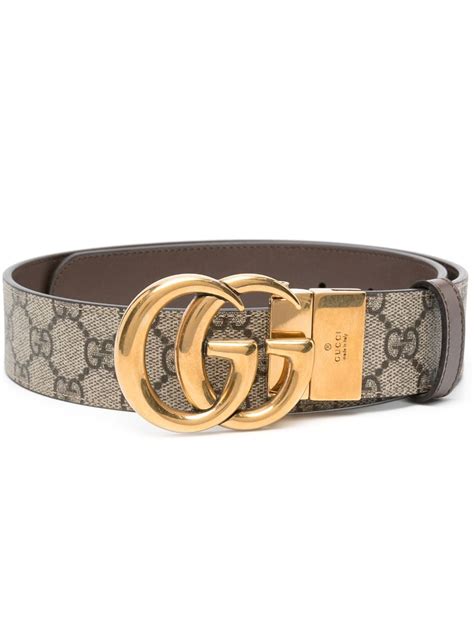 Gucci GG Marmont Reversible Belt Black & Brown 